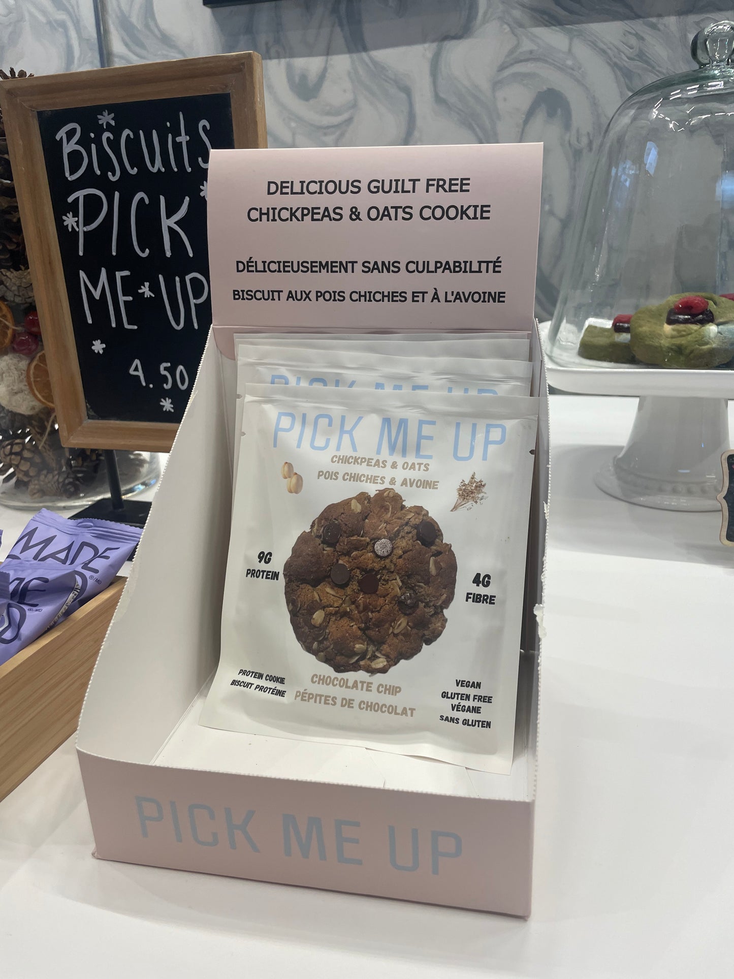 Pick Me Up Chocolate Chip Cookies _ Box of 12 Cookies